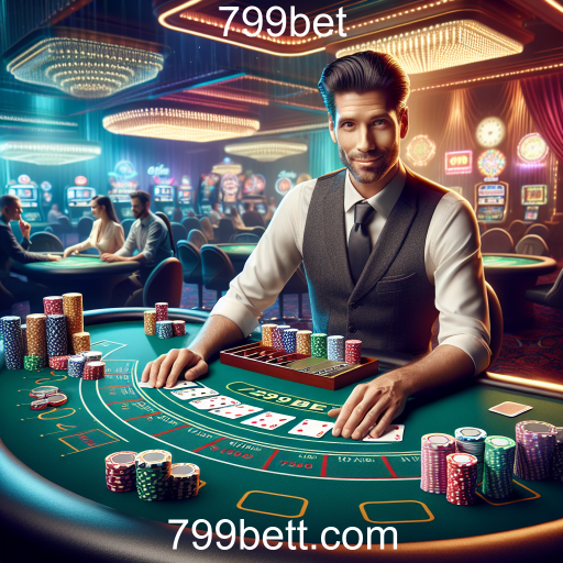 Experiência Imersiva no Cassino Ao Vivo do 799bet